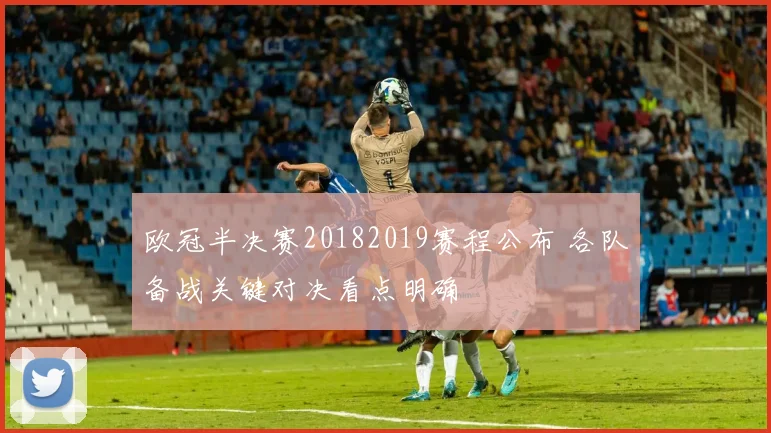 欧冠半决赛20182019赛程公布 各队备战关键对决看点明确