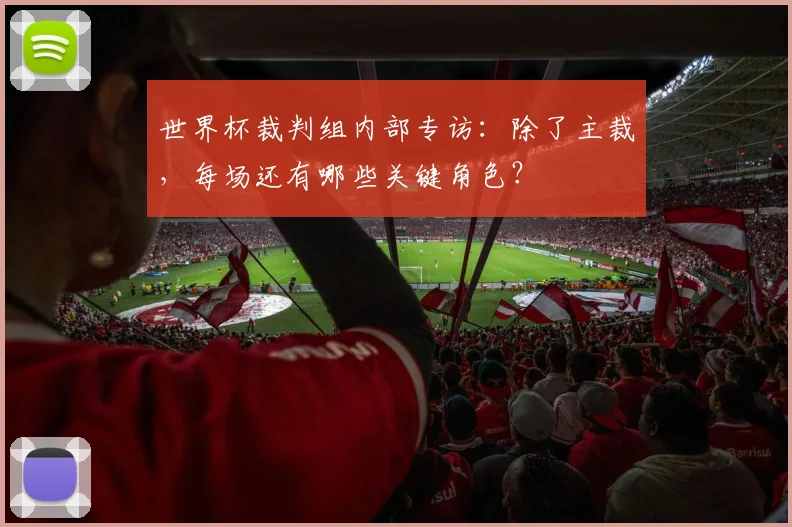 世界杯裁判组内部专访:除了主裁,每场还有哪些关键角色?